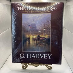 Vintage 1992 The Golden Era American Dream G Harvey Grey House Maroon HC DJ Art