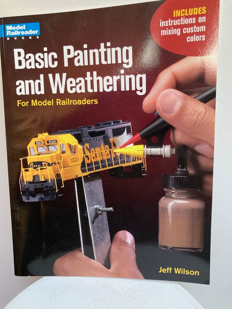 BASIC PAINTING & WEATHERING MODELING Book BY JEFF WILSON 88 Pages