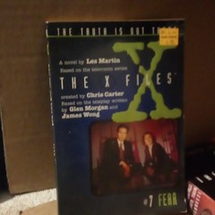 The X-Files HarperPrism Paperback Novel Lot 6: #1,3,4,5,6,7 (1990s)