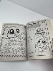 2010 Littlest Pet Shop Jumbo Coloring & Activity Book LPS – New Old Stock Unused