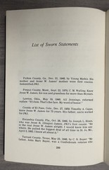 DOUBLE SIGNED 1st Ed / Printing ~ Jesse James Was One of His Names; Del Schrader