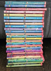 Lot Of 25 Animorphs Books- 1996-2001 See Photos For Titles