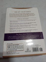King James Bible Ser.: The KJV Study Bible – Large Print [Violet Floret] by…