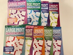 Mega Lot 9 Kappa Large Print Crossword Books Braintainment NEW Free Ship