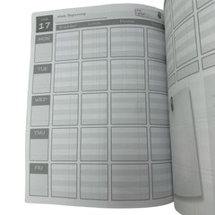Wonder Woman 52-Week Daily Meal Planner Softcover Shopping List 110 Pages RARE