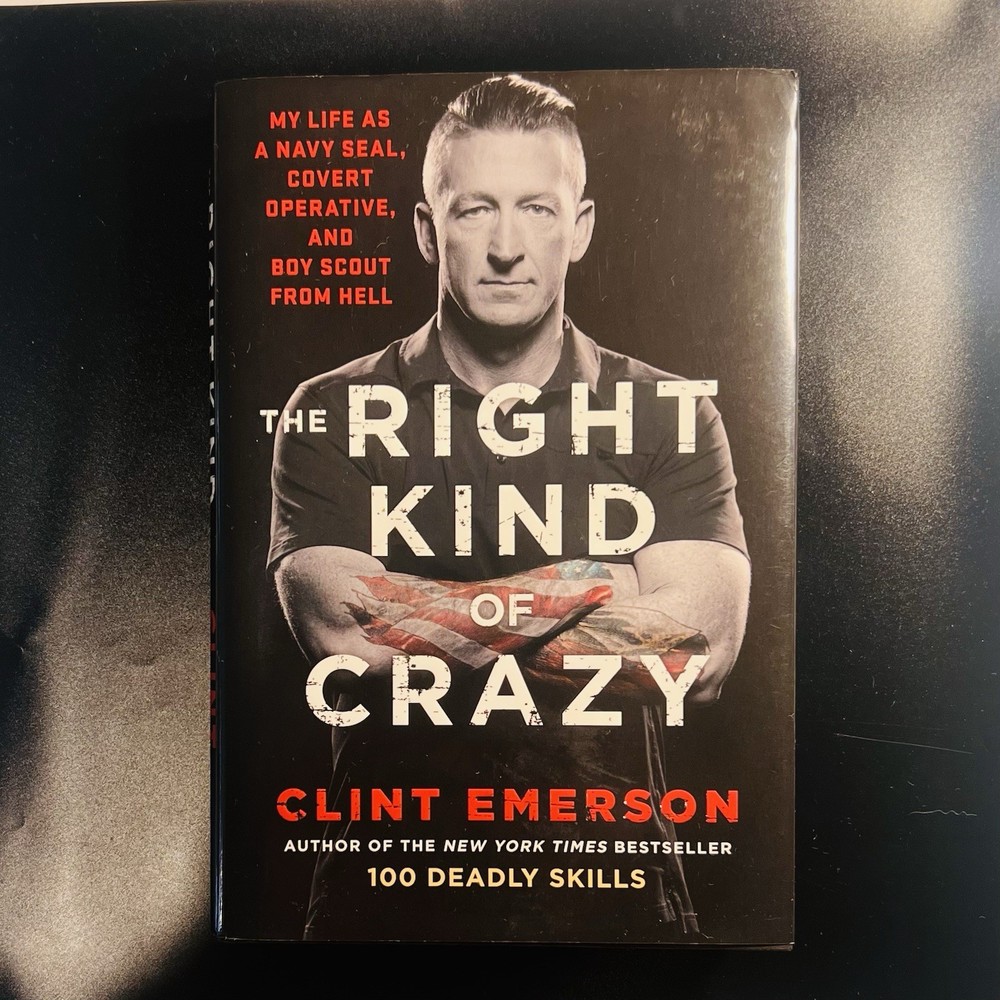 The Right Kind of Crazy Clint Emerson 2019 First Edition First Printing HC DJ
