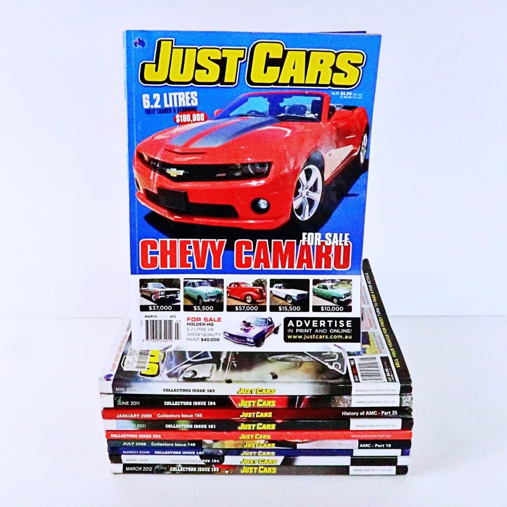 Mixed Lot Of 10 Just Cars Magazine – Various Issues See Photos