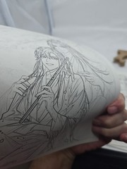 ACG Anime Coloring Book – 24 Loose Pages Color Pencil or Artist Choice SEE PICS