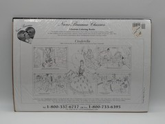 Cinderella Nana Banana Large Coloring Book Vintage Sealed 32 Pages 20” X 14”