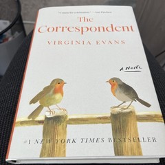 Correspondent : A Novel by Virginia Evans (2025, Hardcover)