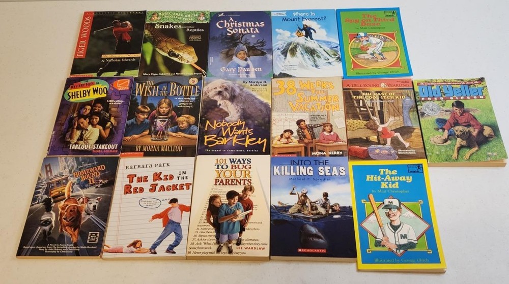 Vintage Children’s Books Lot Of 16- Mixed Titles All Paperbacks