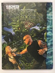 White Wolf 40310 Mage: The Awakening Secrets of the Ruined Temple Hardcover, VG+