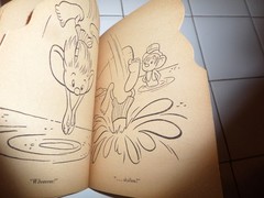 Cork Coloring Book,The Little People,1953(VINTAGE Softcover/Unused)
