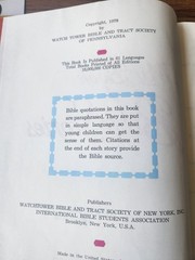 Vintage 'My Book Of Bible Stories’ Copyright 1978 Yellow Hardcover