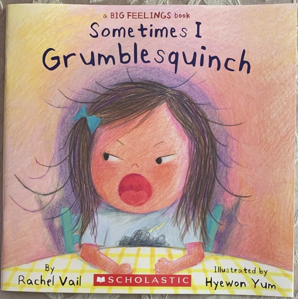 Sometimes I Grumblesquinch A Big Feelings Book By Rachel Vail -Paperback **NEW**