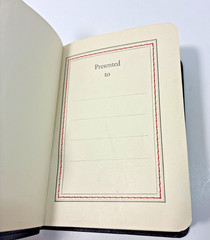 Vintage Compact Cambridge HTF Hand Grained Morocco Leather Concordance KJV Bible