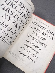 1966 Type & Lettering William Longyear VTG Revised 4th Edition Spiral Bound HC