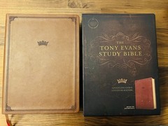 CSB Tony Evans Study Bible, British Tan LeatherTouch : Advancing God’s…