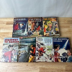 Rick Brant Series John Blaine 1940s Grosset & Dunlap 7 Books Set