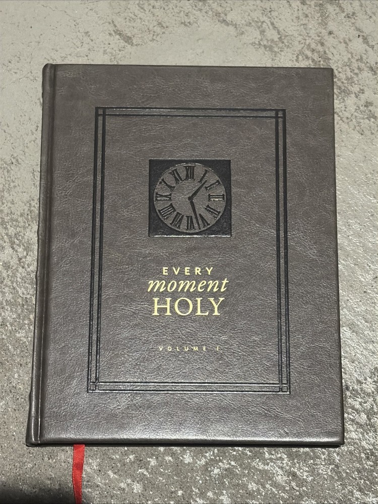 Every Moment Holy – Volume 1, Imitation Leather, by Douglas Kaine McKelvey