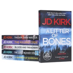 DCI Logan Crime Thrillers Series by JD Kirk 6 Books (Book 1-6) – PB