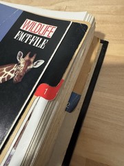 Wildlife Fact File Card Set Group 1-2 Binder Mammals Birds Near Complete