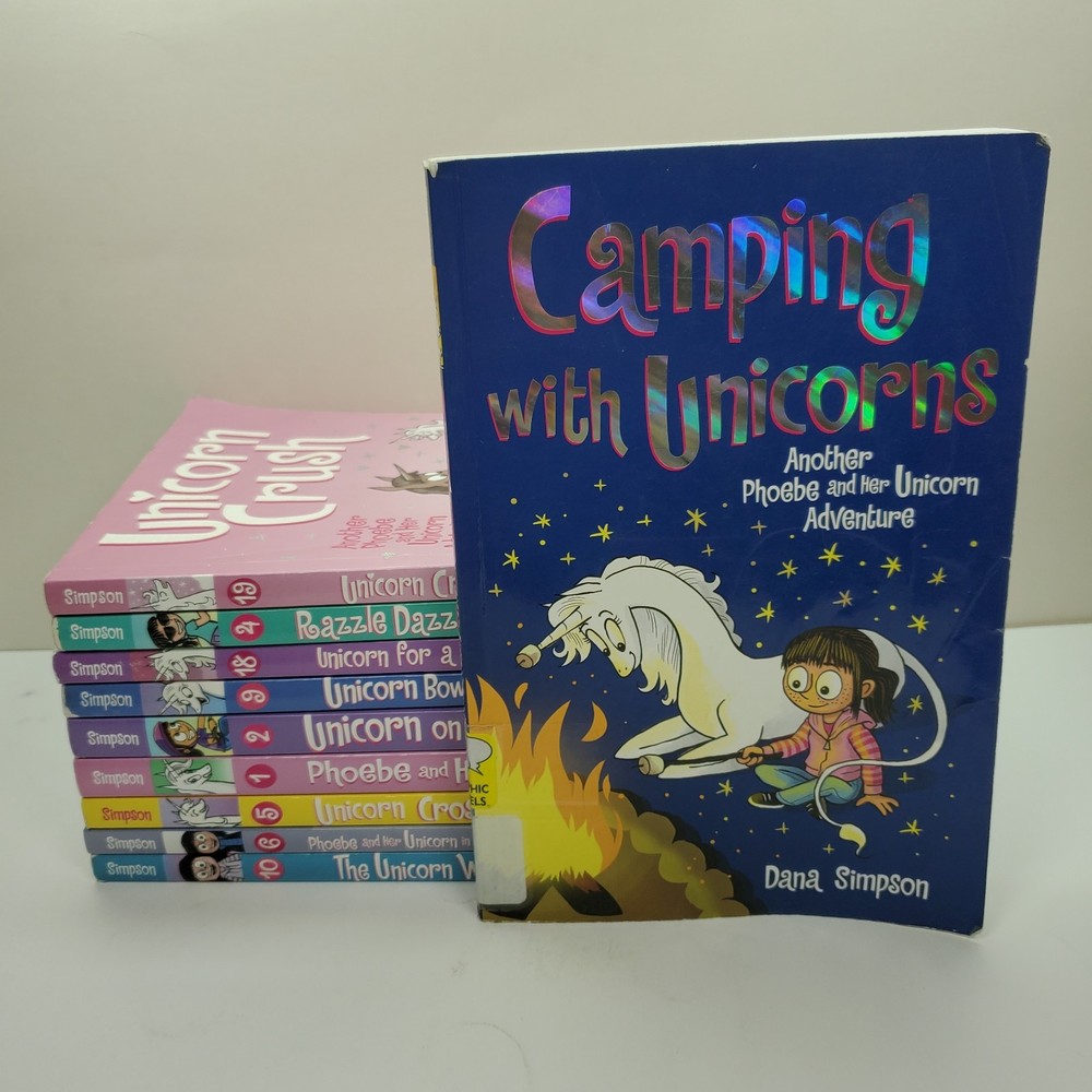 Phoebe and Her Unicorn Comic Books Graphic Novels Lot of 10 PB Set