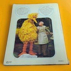 Sesame Street CTW Big Bird’s Busy Book, Starring Jim Henson’s Muppets 1975 Vtg