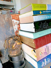 NLT BIBLE LOVER LOT J4: Includes several 1996c. Life Application Study, Journal