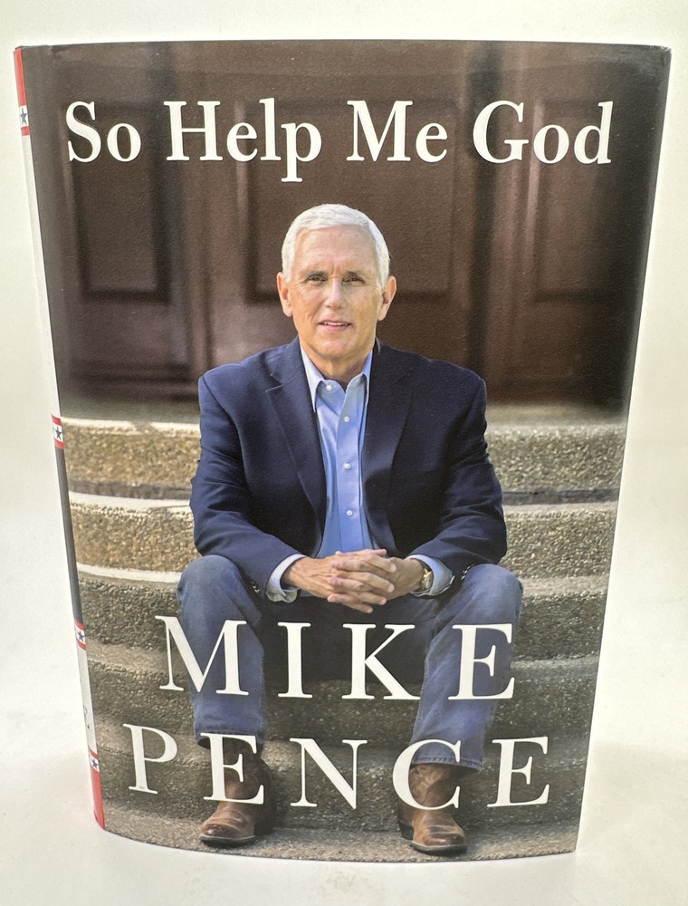 So Help Me God by Mike Pence Autobiography Hardcover Book Brand NEW
