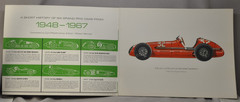 Grand Prix Cars 1948-1967 Color plates for Framing