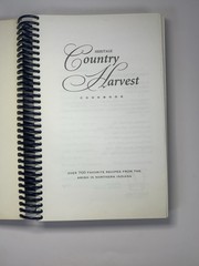 Heritage Country Harvest Cookbook Spiral Bound Recipes Amish Style