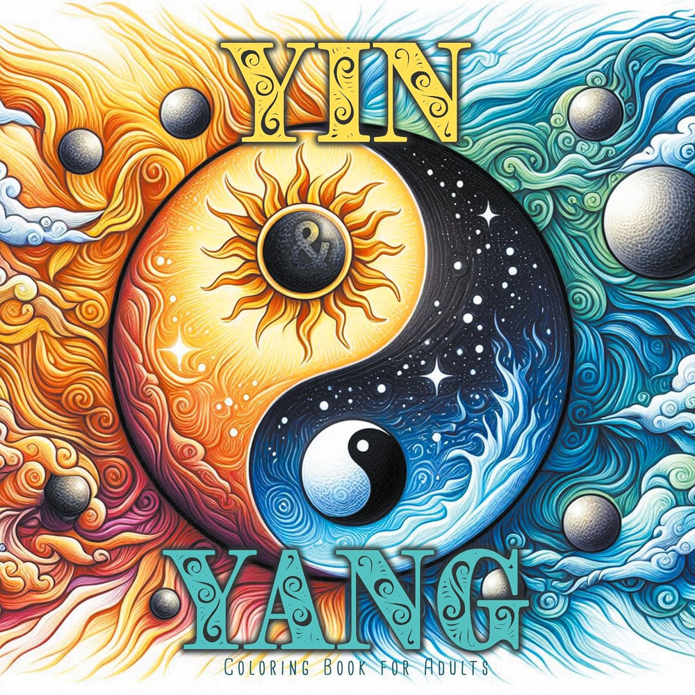 Yin und Yang Malbuch für Erwachsene: Meditation Malbuch für Erwachsene | Malbuch
