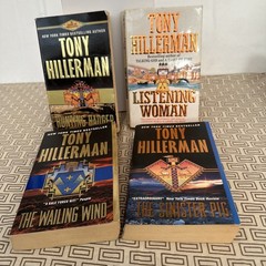 Tony & Anne Hillerman Novels Lot Of 4 HCs & PBs W/ 11 Stories G-Good+ Condition