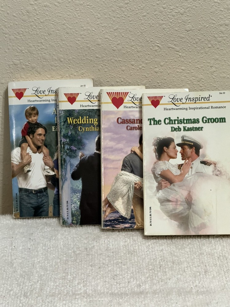 Steeple Hill Love Inspired Series Lot 4 Paperback Books