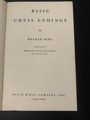 Basic Chess Endings by Reuben Fine 1972 Trade Paperback Revised Edition