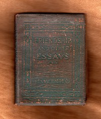 Friendship and Other essays: Little Leather Library, Redcroft Edition
