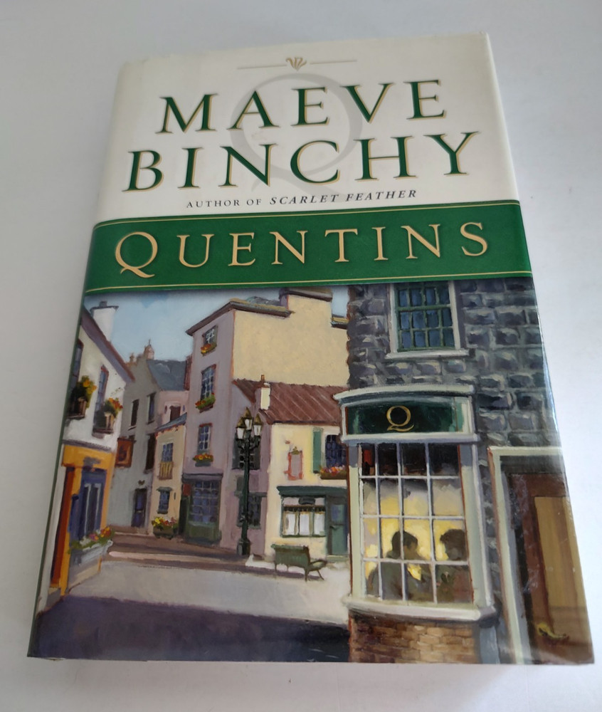 Quentins by Maeve Binchy (2002, Hardcover) Love Betrayal Revenge Fiction