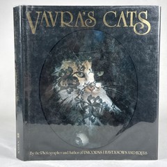 Vavras Cats Robert Vavra Photography Signed 1986 1st Ed Hardcover DJ