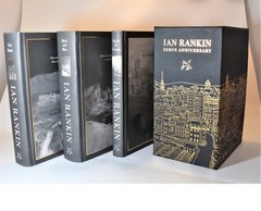 IAN RANKIN REBUS ANNIVERSARY Signed Three Volumes Limited Edition 2017 Box Set