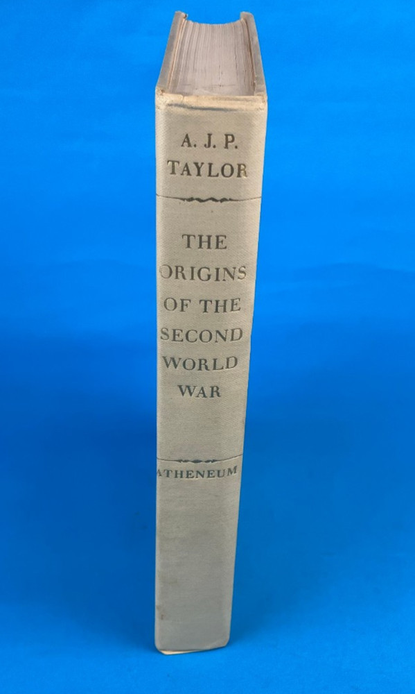 Vintage Book Origins of the Second World War A J P Taylor HC 1961 World War II
