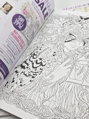 New Colouring Heaven Winged Fantasy Special 40 New Exclusive Designs Color Pages