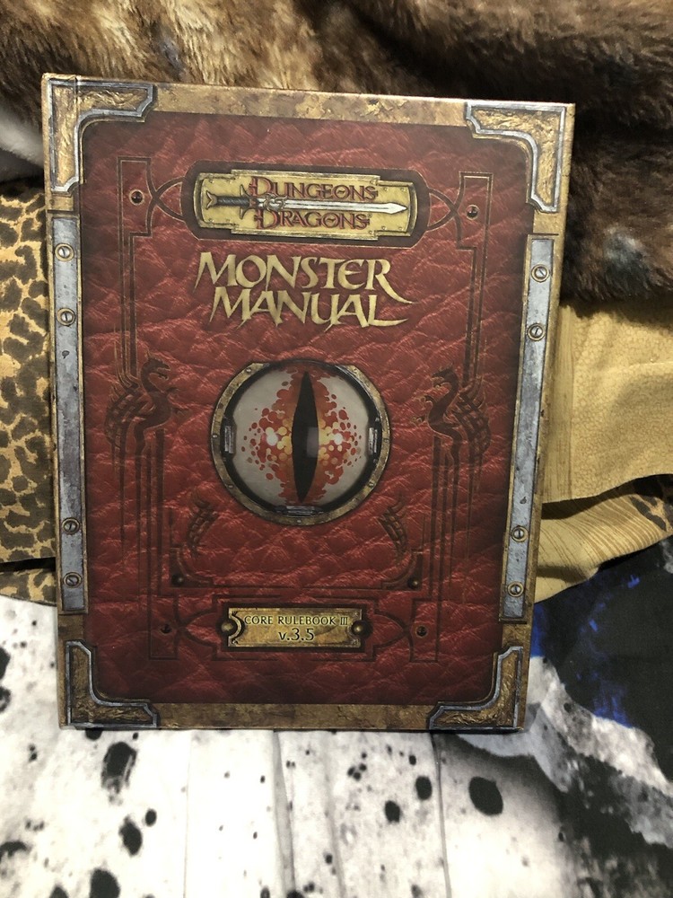 Premium Edition Dungeons and Dragons 3.5 Monster Manual Foil Collectors