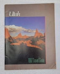Vintage 1987 Tour Guide Souvenir UTAH 83 pages Illustrated