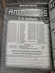 Lot Of 25 Animorphs Books- 1996-2001 See Photos For Titles