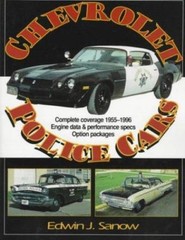 Chevrolet Police Cars, 1956-1996 by Edwin J. Sanow (1997, Trade Paperback)