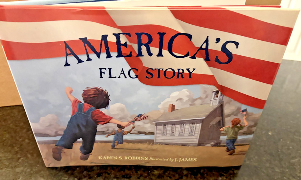 America’s Flag Story Karen S. Robbins Hardcover Children’s History Book