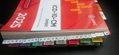 ICD-10-CM 2025 – Spiral-bound, by AAPC – Prepped with numerous notations