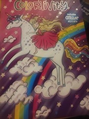 Colortivity: Unicorn with Glitter Stickers by Editors of Dreamtivity
