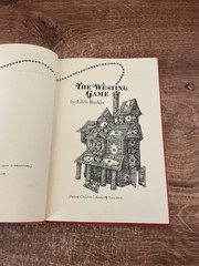 The Westing Game – Ellen Raskin, 0525423206, hardcover